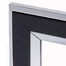 Verine Designer Black & Stainless Steel
